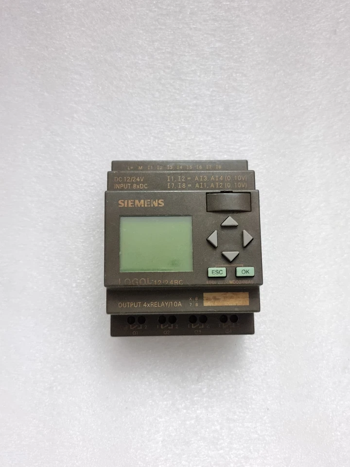 Siemens 6ED1052-1MD00-0BA6 Logo 12/24RC Dc 12/24V 6ED10521MD000BA6